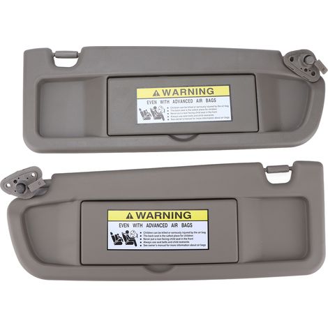 1 paire de pare-soleil gauche et droit (conducteur/passager) 83280SNAA01ZE - Pièce de rechange pour Honda Civic 2006-2011 (1/5)
