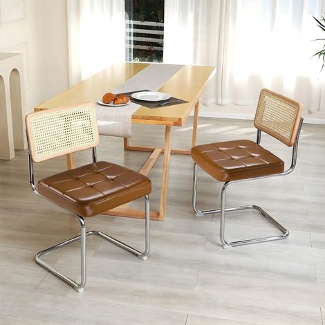 2Pcs Vintage Dining Chairs (1/3)