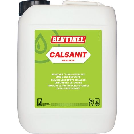 Sentinel – Détartrant sanitaire pour chauffe-eau – Dissout rapidement le calcaire – Restaure les performances – Efficace à basse température