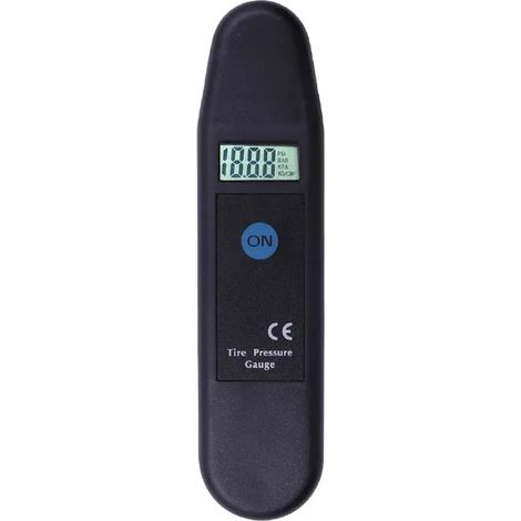 (TG101) TG101 Manomètre numérique de pression des pneus de voiture avec écran LCD, baromètre et détecteur PSI/KPA/BAR/KG/CM2. Convient aux voitures. (1/5)
