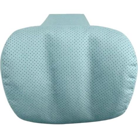 Appuie-tête de siège auto, support de nuque, design Classe S, appui-tête universel souple réglable (bleu) (1/2)