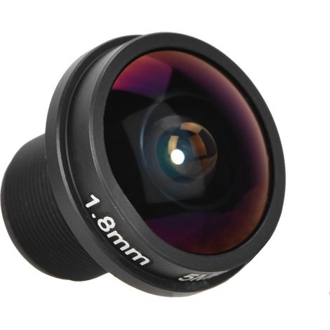 Nouvelle carte mère, objectif 180° 1,8 mm, caméra de surveillance grand angle HD 5 MP, vue fisheye, HD 5 MP. (1/5)