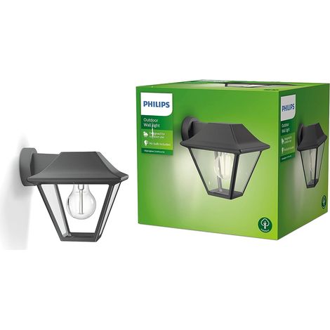 Philips Wall Aplique da parete da esterno (Antracite) - 60 W (1/4)