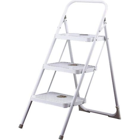 FPLUS taburete esc.3 peld.met.blan.m/11 , Rolser Taburete doméstico M/11, Acero, Blanco, 6x44.5x120 cm
de Rolser
Resistencia de Carga 150 kg /Carga máxima 150 kg
Altura máxima de s