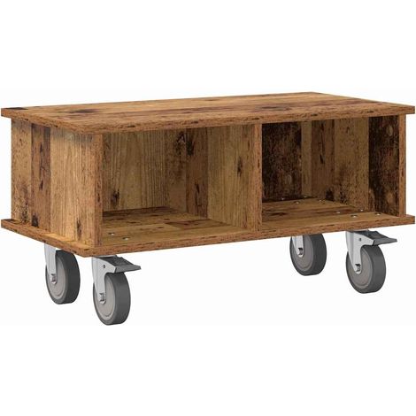 Maison Exclusive - TV-Ständer Altholz 68,5 x 35 x 35 cm Holzwerks