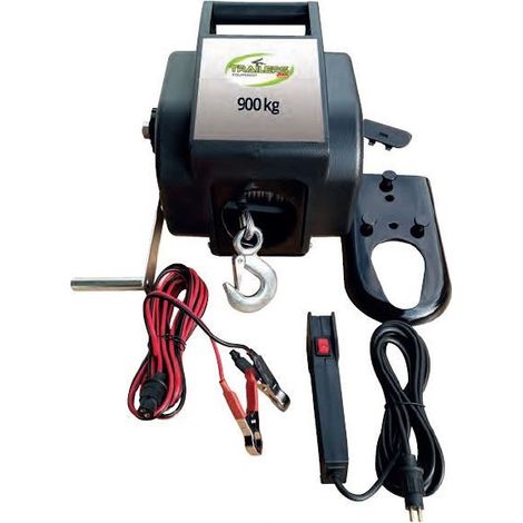 Treuil 12V 900KG CABLE 9M