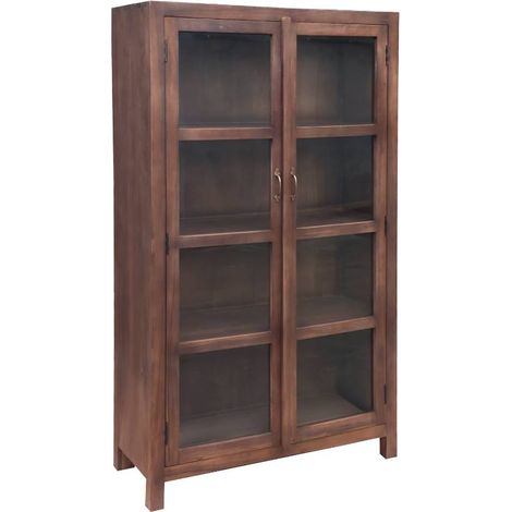 Vitrine en bois recyclé Indra (1/5)