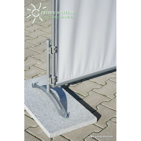 Combi-Ständer für Paravent - aufschraubbar für Granitplatte (1/5)