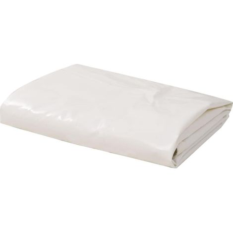 Telo versatile e resistente 650 g/m² 4 x 8 m bianco 020002273