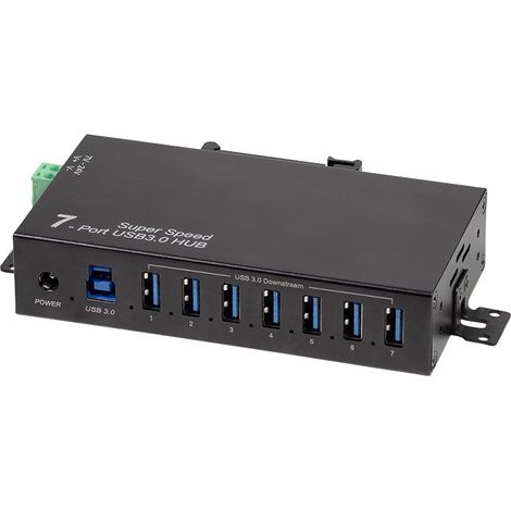 Hub industriel LOGILINK USB UA0444 7 ports (1/5)