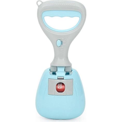 Ramasse-crottes indestructible pour chiens et chats, facile à ramasser, collecteur de déchets hygiénique pour animaux de compagnie, bleu, durable, facile à utiliser-AquaForge