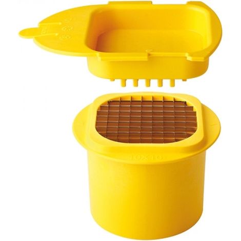 Encart grille & poussoir 10x10mm - Emga