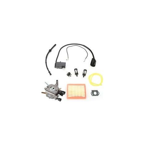 FENOPLASTICABobine d'allumage de filtre de carburateur pour débroussailleuse STIHL FS120 120r FS200 FS250 FS300 FS350 (1/5)