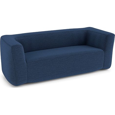 Divano gonfiabile matrimoniale sfoderabile, blu, 138 cm (1/5)