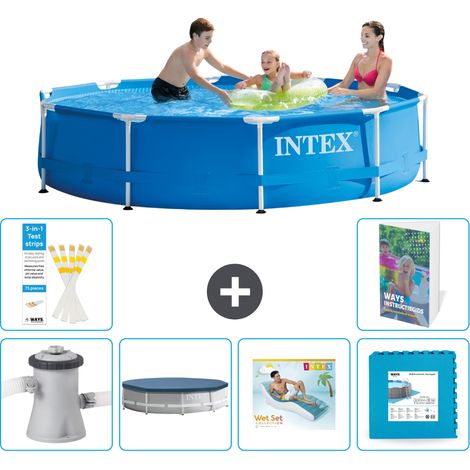 Frame Pool Rund - 305x76 cm - 7-teilig S303