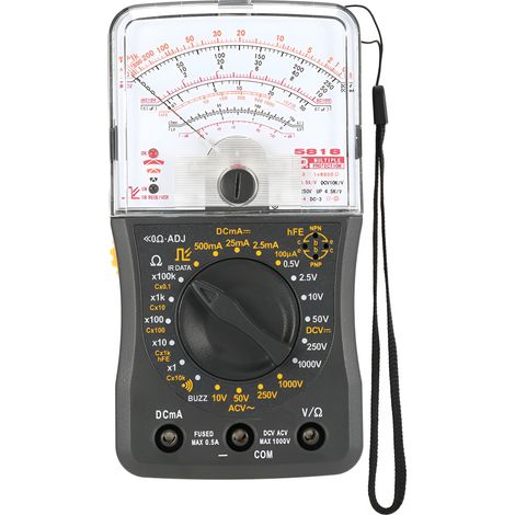 Multimètre analogique portable haute précision AC/Volts