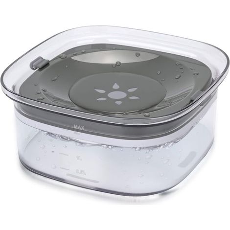 Mangeoire flottante de voyage pour chien, anti-éclaboussures et anti-débordement, grande capacité de 2 L (1/5)