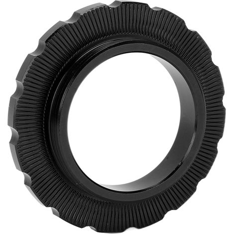 MEIJUN Centerlock-Sicherungsring für Radnaben, Achsen und Bremsscheiben, für Mountainbikes, Schwarz (1/5)