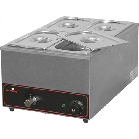 Bain marie 4x 1/4 GN bas 150 mm - Caterchef star