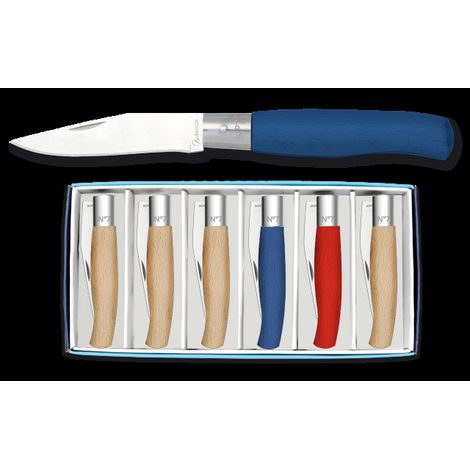 Set di coltelli Martinez Albainox 6 pezzi manico legno acciaio