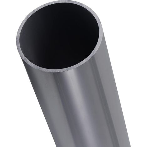 Tuyau rond rigide en PVC de 67,8 mm de diamètre intérieur et 75 mm de diamètre extérieur, 0,35 m de long, canal droit à fort impact pour décoration à faire soi-même (1/5)