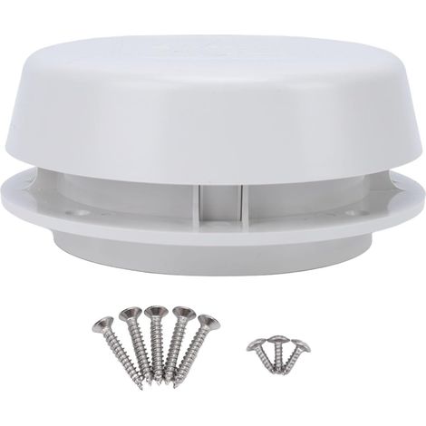 Couvercle d'aération d'égout de toit de camping-car, style champignon, capuchon de ventilateur de plomberie de plafond avec intérieure pour remorques, véhicules de Camping (1/5)