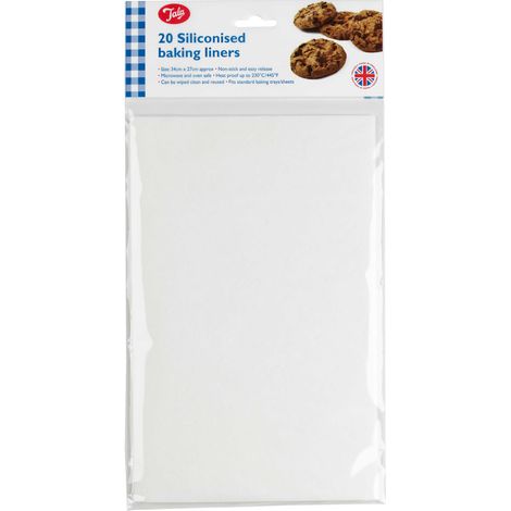 Carta da forno in silicone 20 pezzi - rettangoli / Tala