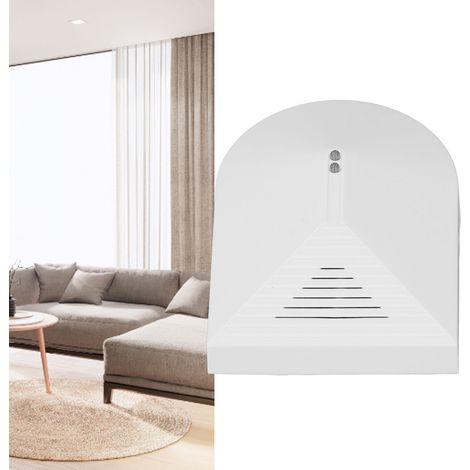 Détecteur de Vitres Brisées, Alarm Prise Fiable - Haute Sensibilité, Surface ABS, DC12V, Détection 9m (1/5)