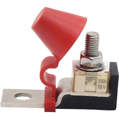 Kit de bloc de fusibles à bornes MRBF de Bay Marine-Supply, fusible de batterie compact pour applications marines, 200 A (1/5)