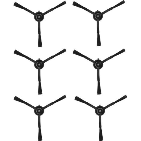 Brosse triangulaire - noir - Accessoires - 4 pièces de brosses latérales adaptées aux robots aspirateurs Roborock Q8 Max (1/5)