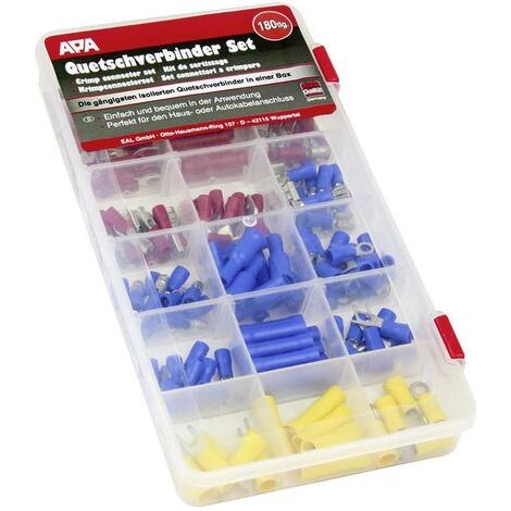 APA 29104 Assortiment de cosses à sertir 0.25 mm² 6.6 mm² 1 pc(s) (1/5)