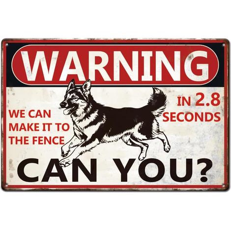 Plaques Métalliques, Plaque Étaine de Berger Allemand, Plaque Murale d’Avertissement, Art de Poster Drôle de Chiot, pour Chenil, Man Cave, Jardin, Bar, Porte de Pub, Décoration, Cadeau de Housewarming (1/4)