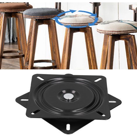 Base de Rotation 360° pour Meubles - Plateau Tournant pour Chaise de Bar et Aménagement Intérieur (1/5)