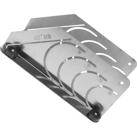 Outil de Coupe-tube en Acier Inoxydable pour Isolation Caoutchouc, Guide de Découpe Précis, Haute Efficacité, Usage Polyvalent, pour Projets de Bricolage (1/5)