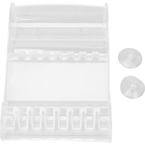 Porte-ciseaux de coiffure, rangement compact pour salon, design élégant et gain de place, accessoire de stockage professionnel. (1/5)