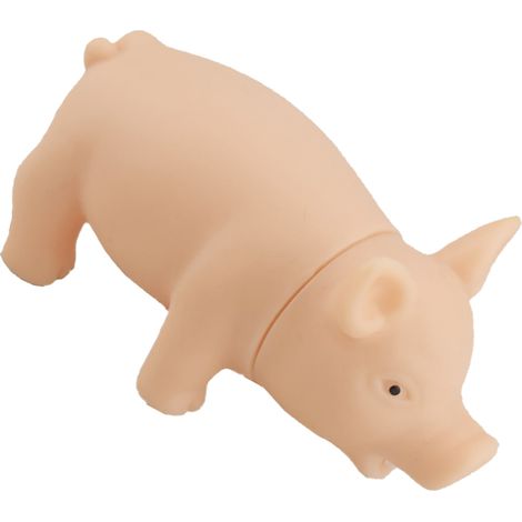 Cochon hurlant, petit cochon portable, décoration de dessin animé avec son et grognement, pour la maison et les voyages, couleur de peau (1/5)