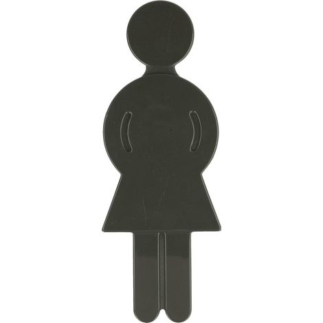 Pictogramme Nylon-Line dames gris foncé