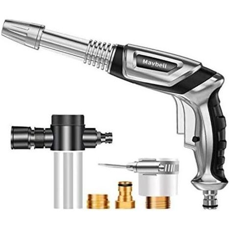 Pistolet d'eau Haute Pression Buse Tuyau d'Arrosage Pistolet Mousse Lavage Voiture Pulvérisateur Tuyau (hose nozzle) (1/5)