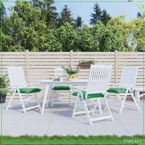 361523 Coussins de palette lot de 4 vert 50x50x7 cm tissu oxford (1/5)