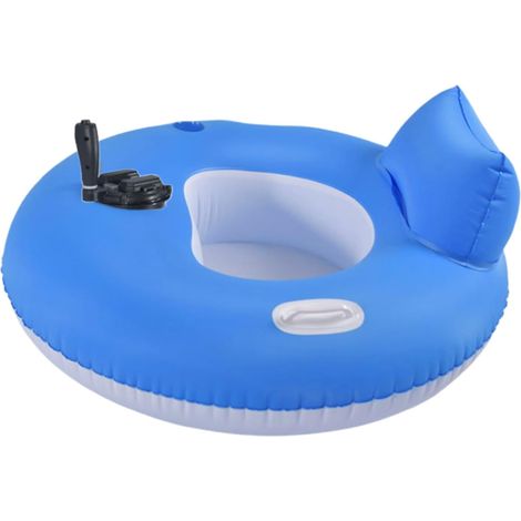 Flotteur de piscine motorisé - Chaise longue gonflable pour femme - tapis (1/5)