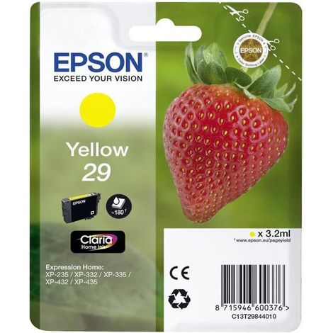 Epson Strawberry Cartuccia Fragole Giallo Inchiostri Claria Home 29 C13T29844012 (1/5)