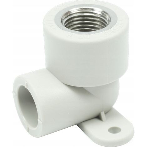Codo de pared Tycner PP 20MMX1/2'' rosca interna (1/2)