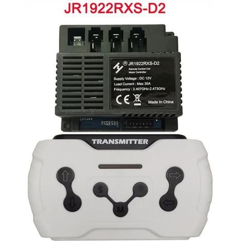JR1922RXS-D2 - récepteur de télécommande bluetooth pour voiture électrique, contrôleur de démarrage en douceu (1/4)