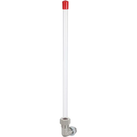 Jauge de Niveau d'Eau 30 cm avec Coude 3/8 (1/5)