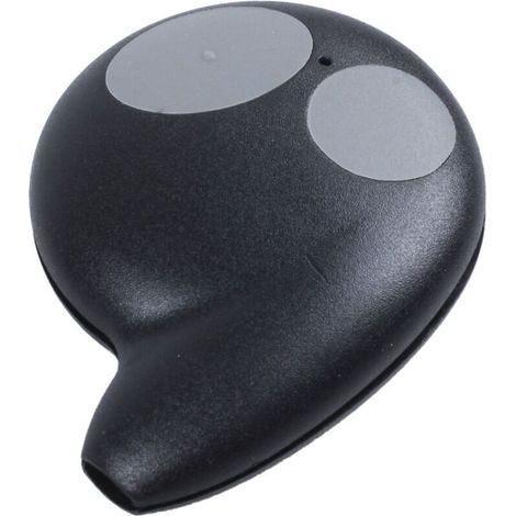 2 Boutons Coque Cle Clef Telecommande Key Pr Cobra Alarm Fob Sans Batterie Noire (1/4)
