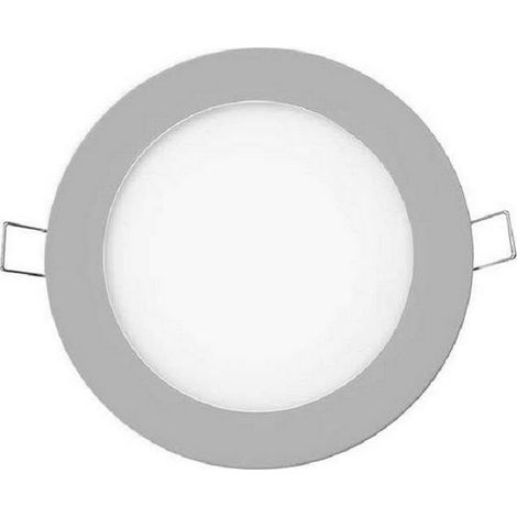 Mini faretto LED da incasso tondo 6w 6400k luce fredda colore cromo ø11,7cm EDM (1/4)