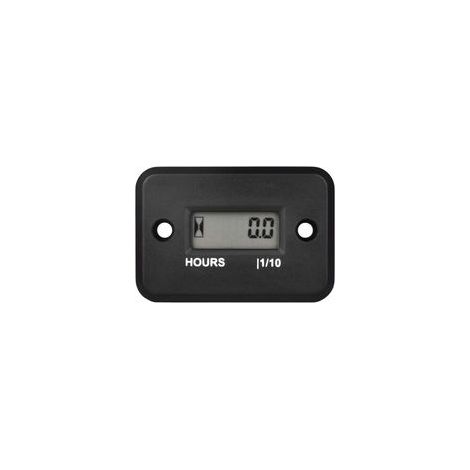 Compteur d'heures inductif numérique,pour l'entretien,conception étanche pour tondeuse à gazon,tronçonneuse,moto,souffleuse à neige (1/4)