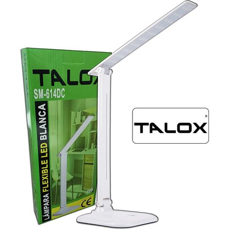 Lampada a collo di cigno a LED bianco Talox SM-614DC
