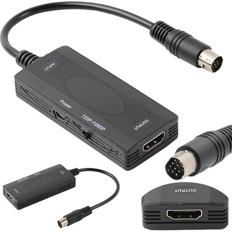 Cavo adattatore da Sega Saturn SS a HDMI con spina per la conversione della console Sega (1/5)