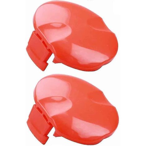 Lot de 2 couvercles de bobine pour débroussailleuse Flymo Contour 500, 700 et 600HD XT Power Plus. (1/4)